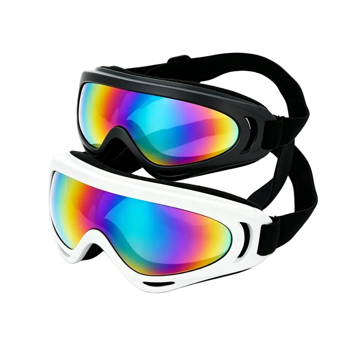 Black and white pet sunglasses for small dogs and puppies